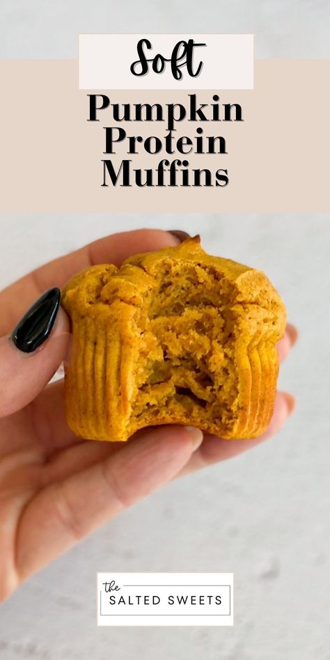 Protein Powder Muffins, Pumpkin Protein Muffins, High Protein Muffins, Protein Muffin Recipes, Gf Meals, Greek Yogurt Muffins, Dairy And Gluten Free, Pumpkin Protein, Yogurt Muffins