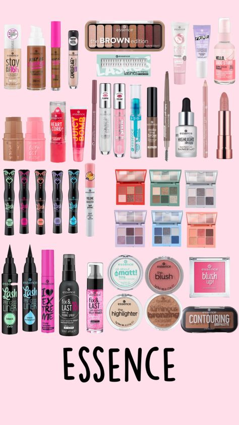 Essence Makeup Products, Essence Water, Essence Makeup, Teen Trends, Cute Eye Makeup, Essence Cosmetics, Top Makeup Products, Birthday Wishlist, Makati