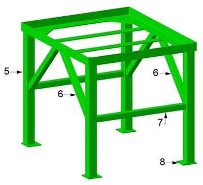 Hidden Wall Bed, Grey Water System, Diy Greenhouse Plans, Steel Water Tanks, Tank Stand, Construction Diy, Wood Store, Door Gate Design, Water Collection