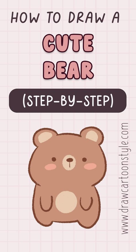 Step By Step Cute Animal Drawing, Cute Animal Drawings Kawaii Easy Step By Step, Kawaii Drawing Tutorial Step By Step, Kawaii Otter Drawing, Otter Doodle Easy, Cute Otter Drawing Easy, How To Draw Cartoon Animals Step By Step, Simple Otter Drawing, How To Draw An Otter Step By Step