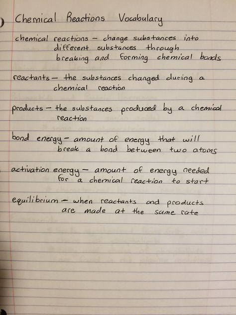 Chemistry Notes Aesthetic Chemical Reactions, Chemical Reactions Notes Aesthetic, Chemical Reactions Notes, Paramedic Notes, Writing Reference, Random Notes, Gcse Chemistry, Study Goals, Handwriting Ideas