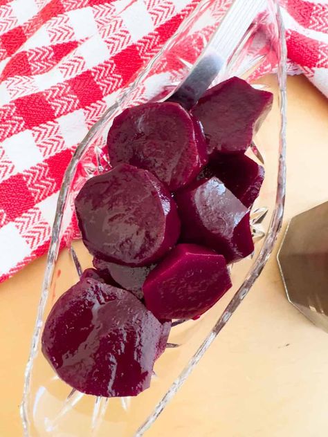 Quick pickled beets are a delicious, tangy addition to salads, sandwiches, or charcuterie boards. Learn how to make them with this simple recipe that’s ready in just a day or two! #PickledBeets #EasyPickling How To Pickle Canned Beets, Spiced Pickled Beets, Cooking Fresh Beets, Pickled Beets From Canned Beets, Canning Beets Recipes, Harvard Beets Recipe Canned, Pickled Beets Recipe Easy, Quick Pickled Beets, Pickle Beets