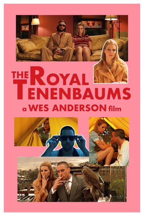 The Royal Tenenbaums Poster, Royal Tenenbaums Poster, Richie Tenenbaum, Artistic Poster, Royal Tenenbaums, Tv Poster, Poster For Bedroom, Poster Room Decor, Wes Anderson Movies