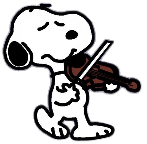 Snoopy Playing Violin, Violin Aesthetic, Violin, Reaction Pictures, Graffiti, Snoopy, Animals, Pattern