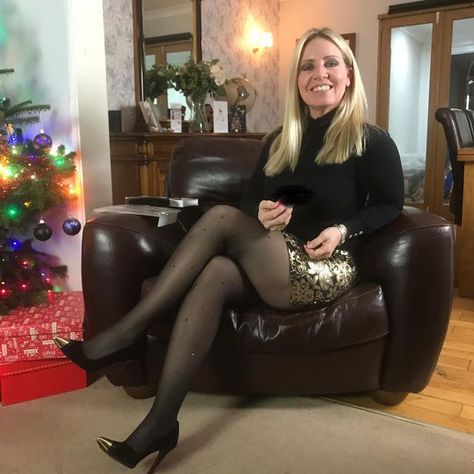 Tan Tights, Sparkly Tights, Have A Lovely Weekend, Hey You, Knee High Boots, Outfit Of The Day, Leather Skirt, Stockings, Tights