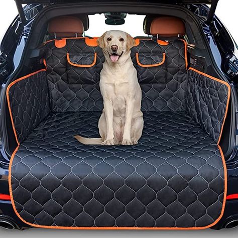 JOEJOY Car Boot Protector For Dogs Car Boot Liners Nonslip Waterproof Dog Car Seat Cover Blanket With Side Protection Durable Antifouling Boot Liner For Dogs Easy To Clean Car Truck SUV Dog Hammock For Car, Dog Hammock, Dog Cover, Dog Seat, Dog Pads, Dog Car Seat Cover, Car Seat Protector, Dog Boots, Pet Car Seat