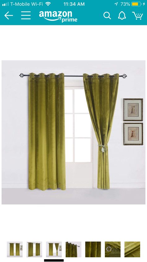 Botanical Bedroom, Panel Drapes, Soft Luxury, Bedroom Refresh, Green Olive, Blackout Curtain, Bedroom Inspo, Moss Green, Blackout Curtains