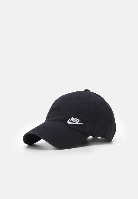 Nike Sportswear FUTURA CLASSIC UNISEX - Kapa - black Nike Hat, Fashion Updates, Brand You, Nike Sportswear, Black Noir, Fashion Item, Cape, Baseball Hats, Street Wear