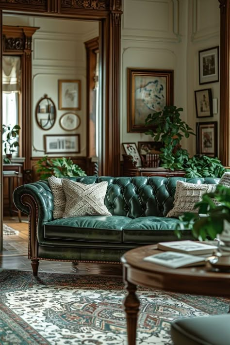 Old Money Victorian Aesthetic, Kolkata Interior Design, Home Parlor Ideas, Victorian House Living Room Ideas, Old Money Home Decor Aesthetic, Colorful Cottage Interiors Living Room, Old House Design Interior, Living Room Designs Old Style, Old Style Interior Design