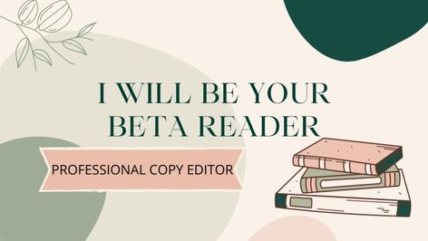 Be your beta reader and give extensive feedback by Elenaedit | Fiverr Beta Reader, Ebook Promotion, Copy Editor, Content Writing, Writing, Reading