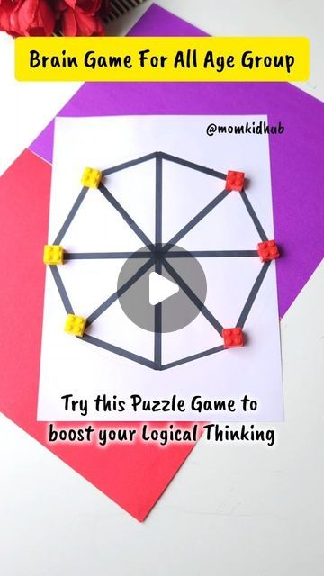 Shruti Jain ➡️ Mom Blogger on Instagram: "Brain Game For Two 🧠  This is an amazing game and i bet you will be hooked to it once you play. The best part is that you need just a paper and it can be played by kids as well as adults. You MUST TRY it once and don't forget to thank me later 😉  📌 Rules: 1. Two players needed. 2. Take one step at a time. 3. First one to form a straight line wins.  That's it..😍  ✅️ Follow @momkidhub for more Fun games, brain activities, kids art and craft and much much more.   #brainbooster #braingame #fungameforkids #kittypartygames #weekendgames #funtimewithfriends #momkidhub #braingym #braingymforkids #braingymnastics #brainstimulation #brainbooster  #mindpower #kidsactivityideas #preschoolactivities #montessoritoddler #homeschoolingideas #BrainGymForKids #B Paper Games For Adults, Brain Gym Activities For Kids, Brain Games For Kids, Brain Activity Games, Brain Gym Activities, Brain Exercises For Kids, Advisory Activities, Brain Games For Adults, Brain Gym For Kids