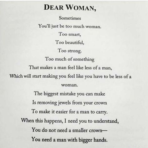 56 Best Strong Women Quotes To Celebrate The Strong Woman In Your Life | YourTango Loving A Woman Quotes, Woman Poem, Beth Moore Quotes, Strong Women Quotes Strength, Dear Woman, Strength Quotes For Women, Good Woman Quotes, Single Quotes Funny, Stay Strong Quotes