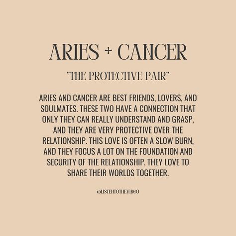 Aries Love Compatibility + What Works 🧡 #Listentothevirgo Aries And Cancerian, Libra And Aries Compatibility, Aries Love Compatibility, Aries Compatibility, Aries Love, Love Compatibility, Slow Burn, Inspirational Words, Soulmate