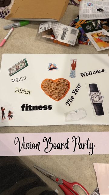 Meka Dorsey 🩷 | Atlanta Influencer | Content Creator on Instagram: "GIRLS NIGHT IN 🩷 - Shout out to @ms.igbenoba for hosting a Vision Board Party. I think it’s important to visualize your goals and values. When I’m having a tough day, I can look at this board to remember why or for a boost of positivity. - What are you manifesting for 2024? - . . . . . . Girls Night. Manifesting. Goals. Things to do in Atlanta. Places to eat in Atlanta. Atlanta Restaurants. Atlanta Brunch. Atlanta Date Night Ideas. Atlanta Content Creator. Atlanta Influencer. Atlanta Blogger. Content Creator. Blogger. Lifestyle Content Creator. Atlanta Brunch. Atlanta Happy Hour. Mini Vlog. Vlogger. Black Content Creator. - #atlbrunch #atlfoodie #atlanta #blogger #blackblogger #atlrestaurants #thingstodoinatlanta #atlblo January Girls Night Theme, Craft Night Ideas Ladies Easy, Girls Night Birthday Party Ideas, Girl Night Ideas, Hosting Girls Night, Girls Night Activities, Atlanta Date Night, Girls Night In Ideas, Girls Night Snacks