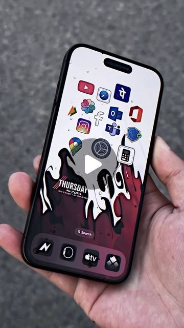 iTheme Design on Instagram: "This iPhone wallpaper blends minimalist design with bold contrasts, featuring white, red, and black hues along with sophisticated black vision writing for a professional yet stylish aesthetic.  •Comment DM and I will send you directly the link 🔗  #iphone15 #iphone15promax #iphonewallpaper #handy #wallpaperiphone #iphonetheme #hintergrundbilder" Black Vision Wallpaper Iphone, Black Vision Wallpaper, White Minimalist Wallpaper, Minimalist Wallpaper Iphone Aesthetic, Vision Wallpaper, Iphone Minimalist Wallpaper, Stylish Aesthetic, Minimalist Iphone, Minimalist Wallpaper