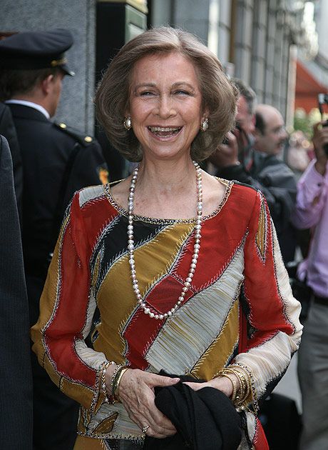 Queen Sofia of Spain, née Princess Sophia of Greece and Denmark Spanish Monarchy, Queen Sofia Of Spain, Sofia Of Spain, Queen Sofía Of Spain, Queen Sophia, Princess Sophia, Spanish Royal Family, Royal Jewelry, Royals