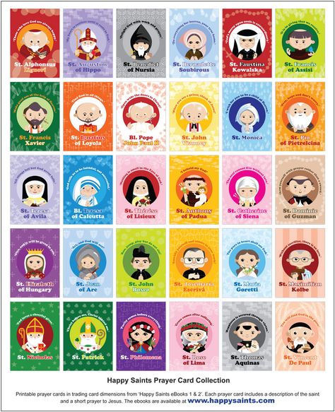 PrayerCardsPreview Sacrifice Beads, Faith Formation, Stations Of The Cross, Catholic Kids, All Saints Day, Religious Education, The Saints, Patron Saints, Homeschool Curriculum