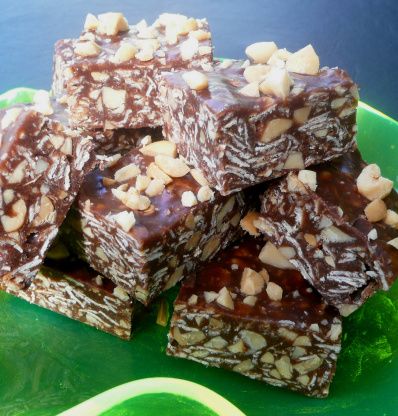 Eat More Bars Gluten Free Desserts, Eatmore Bars Recipe, Eat More Bars, Eatmore Bars, Newfoundland Recipes, No Bake Bars, Bars Recipe, Be The One, Vegetarian Chocolate