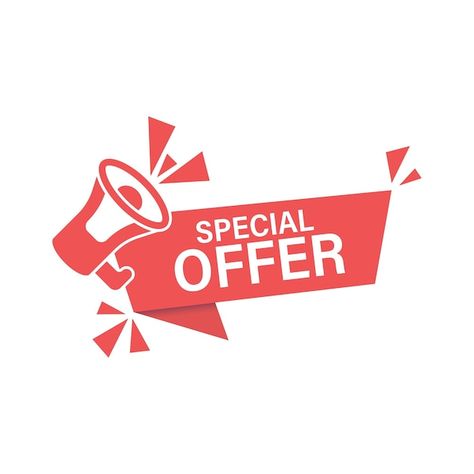 Special offer label icon in flat style m... | Premium Vector #Freepik #vector #sale-sign #public-relations #tag #megaphone Blowout Sale Graphic, For Sale Sign Design Aesthetic, Discount Aesthetic, Special Offer Logo, Sales Promotion Design, Alert Logo, Sale Icon, 50 Aesthetic, Pixel Game