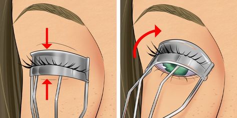 How Do You Curl Your Eyelashes, How To Curl Short Eyelashes, Best Way To Curl Eyelashes, How To Curl Short Lashes, How To Curl Eyelashes With Curler, Curling Eyelashes Tips, How To Curl Your Eyelashes, How To Keep Eyelashes Curled All Day, How To Curl Eyelashes