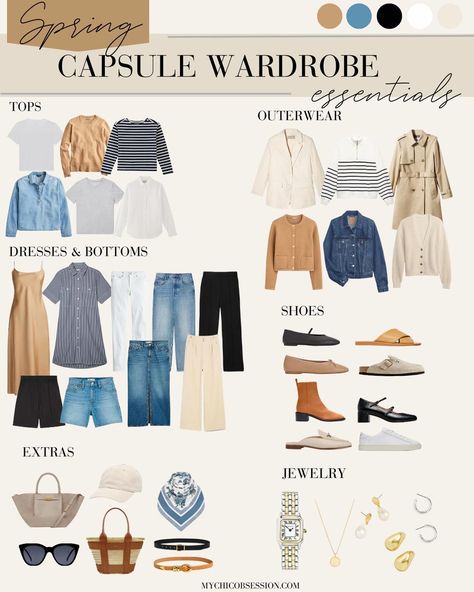 Revamp your spring wardrobe with these essential pieces that promise endless mix-and-match possibilities! 🌸 From sunny days to breezy evenings, these staples have got you covered. ✨ Comment “READ” for the full blog post ✨ Save this post for a season of effortless style and tell me: which spring essential is your go-to? 🤔 Essential Fashion, Spring Summer 2024 Capsule Wardrobe, Spring Travel Capsule Wardrobe 2024, Spring Work Capsule Wardrobe 2024, French Spring Capsule Wardrobe 2024, Spring Cardigan Outfit 2024, Create Capsule Wardrobe, Capsule Wardrobe Casual, Capsule Wardrobe Women