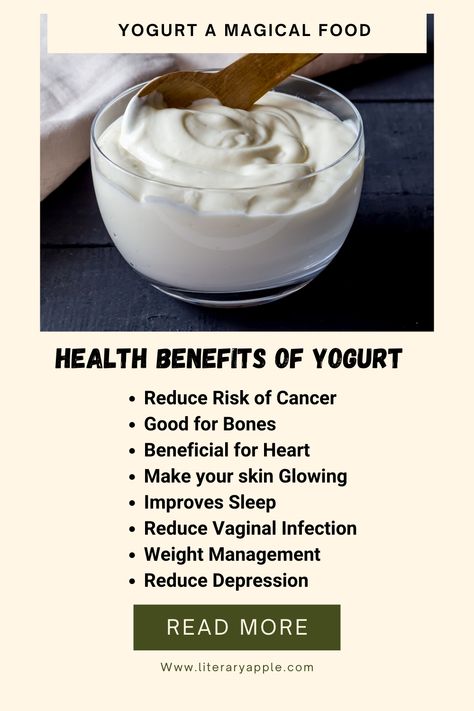 Everyone loves to eat yogurt because of its delicious taste. If you are a lover of yogurt that is amazing and if you do not like it, then you should read its amazing health benefits Benefits Of Yogurt, Yogurt Benefits Women, Greek Yogurt Benefits Women, Benefits Of Greek Yogurt For Women, Bulgarian Yogurt Benefits, Greek Yogurt Health Benefits, Health Benefits Of Yogurt, Yoghurt Benefits, How To Eat Yogurt If You Dont Like It