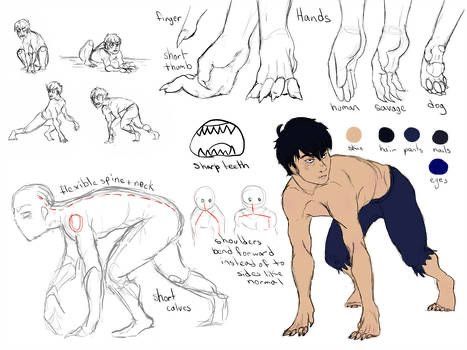 Flexible Body, Ref Sheet, Cool Tattoo, Werewolf Art, Creature Drawings, Creature Concept Art, Creature Concept, Drawing Base, Drawing Reference Poses