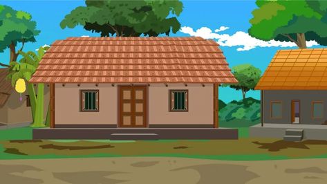 New background. #cartoon #2d #animation 2d Village Background, Cartoon Home Background, Cartoon Background Hd, 2d Animation Background, 2d Background, Village Background, Background Cartoon, New Background, House Cartoon