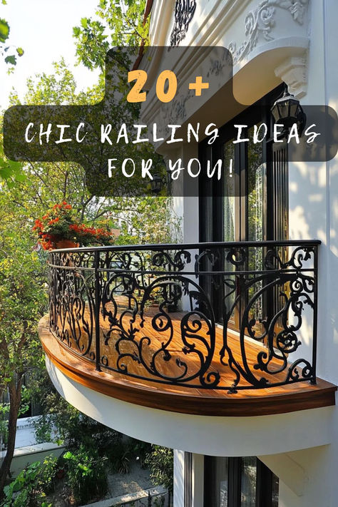 Discover how a simple change in your balcony railing can dramatically alter your space's vibe. Click to unleash creative ideas that will make your balcony your new favorite spot! 🌿🏡✨ #BalconyDesign #HomeDecor #OutdoorLiving #RailingIdeas #BalconyMakeover Balcony Railing Design Outdoor, Outdoor Balcony Railing, Balcony Railing Ideas, Balcony Addition, Unique Deck Railing Ideas, Corner Balcony, Balcony Designs, Railing Designs, Balcony Railing Design