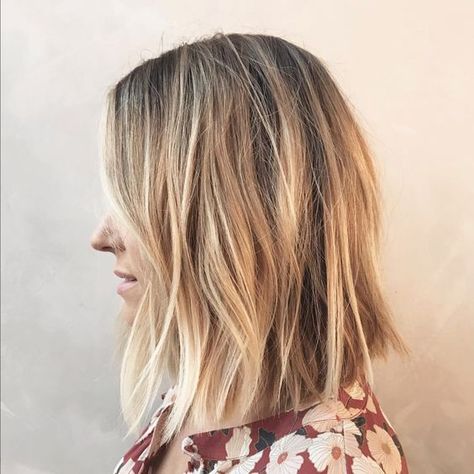 Fun+and+Flattering+Medium+Hairstyles+for+Thick+Hair,+Women+Shoulder+Length+Haircut Shoulder Grazing Haircut, Shoulder Grazing Bob, Lisa Vidal, Mom Bob, Shoulder Bob, Lauren Conrad Hair, Haircut 2023, Chic Short Haircuts, Kristin Ess