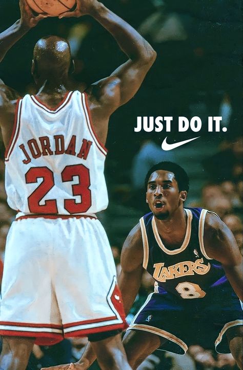 Kobe Vs Jordan, Jamal Crawford, Michael Jordan Art, Kobe Bryant Michael Jordan, Michael Jordan Photos, Nike Poster, Michael Jordan Pictures, Basketball Background, Kobe Bryant Pictures