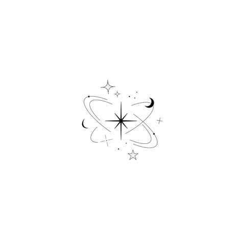 Galaxy Inspired Tattoos, In Every Universe Tattoo, Small Astronomy Tattoo, Disney Fireworks Tattoo, Celestial Tattoo Designs, Astro Tattoo, Tattoo Elbow, Astronomy Tattoo, Shooting Star Tattoo