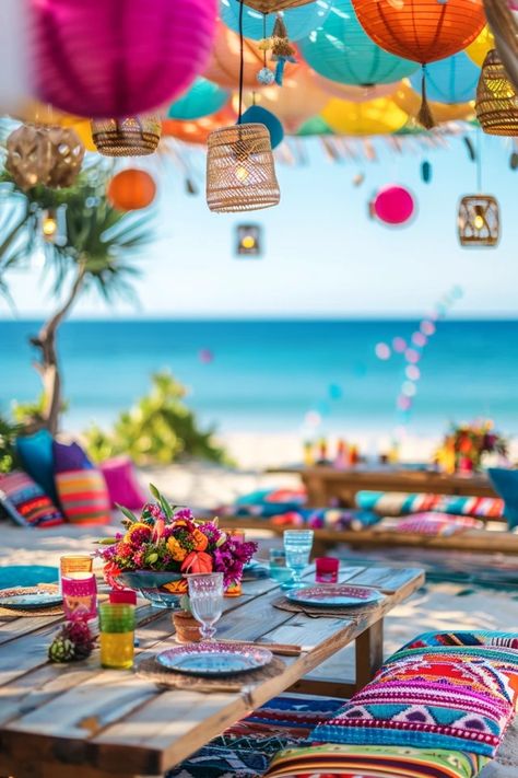 Beach Birthday Bash: Unforgettable Ideas & Tips Beach Party Ideas, Birthday At The Beach, Tropical Adventure, Adventure Quest, Beach Birthday Party, Backyard Birthday, Focus Wall, Party Setup, Beach Humor