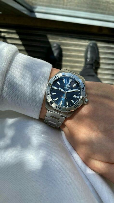 Aquaracer Tag Heuer, Tag Heur Watches For Men, Tag Heuer Mens Watch, Tag Aquaracer, Tag Huer, Tag Heur, Mens Tag Heuer Watches, Movado Watches, Gentleman Watch