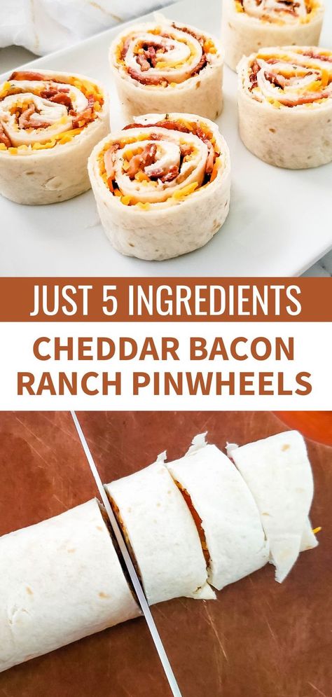 Cheesy Bacon Pinwheels, Bacon Cheese Pinwheels, Ham And Bacon Pinwheels, Cheesy Bacon Ranch Pinwheels, Chicken Bacon Ranch Pinwheels Roll Ups, Turkey Bacon Ranch Cream Cheese Roll Ups, Bacon And Cheese Roll Ups, Best Party Pinwheels, Bacon And Cheese Appetizers