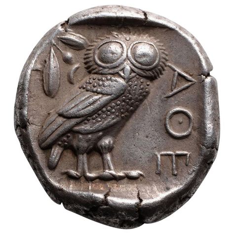 Ancient Greece, Hellenistic Period, Gold And Silver Coins, Greek Coins, Silver Owl, Roman Coins, Old Coins, Ancient Coins, Rare Coins