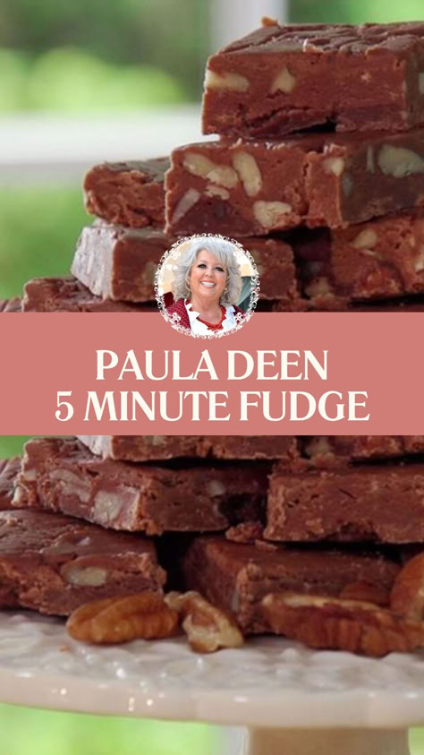 Paula Deen 5 Minute Fudge Paula Dean 5 Min Fudge Recipe, Paula Deen’s 5-minute Fudge, Paula Deen's 5-minute Fudge, 5 Minute Fudge By Paula Dean, Paula Seems 5 Minute Fudge, Paula Dean Five Minute Fudge, Six In A Pan Dessert, Wisconsin Fairy Food 12 Tomatoes, Paula Deen's Fudge