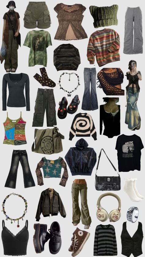 I NEED THESE #grungeoutfits #clothes #grunge Grunge Fashion Board, Christmas Gift Ideas Grunge, Grunge Clothing Brands, Grunge Christmas List, Earth Grunge Outfits, Outfit Inspirations Grunge, Grunge Clothing Aesthetic, Grunge Wardrobe, Earth Grunge