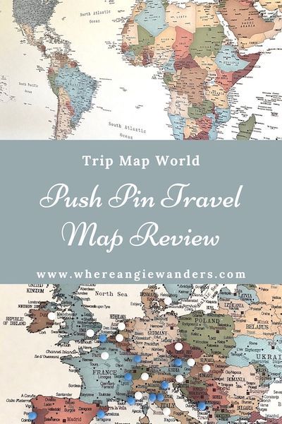 Trip Map World Review: The Best Push Pin World Map for Travellers Bucket List Holidays, World Travel Map, Pin World Map, Push Pin World Map, Ireland Map, Map World, Pushpin Travel Map, Animal Experiences, World Maps