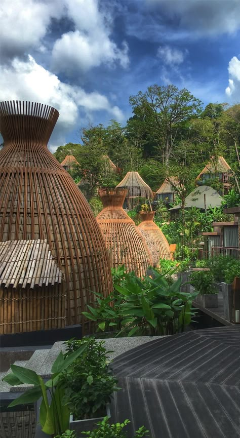 Eco Resort Design, Keemala Phuket, Bali Luxury Hotel, Eco Resort Architecture, Thailand Hotels Luxury, Bali Treehouse Resort, Phuket Resorts, Bamboo Building, Resort Architecture