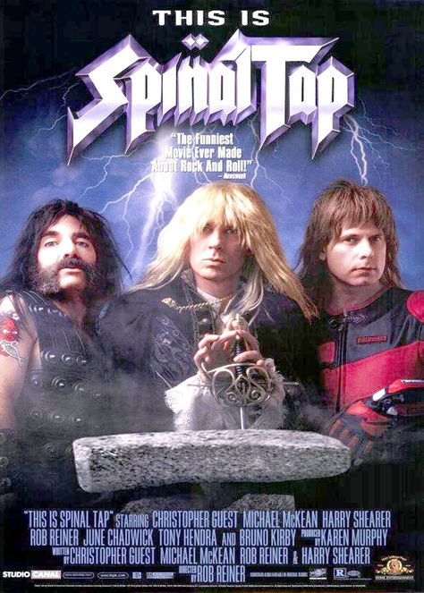 This is Spinal Tap (1984) Michael Mckean, Spinal Tap, Christopher Guest, Music Documentaries, 1984 Movie, The Eagles, Neil Young, Cult Movies, Top Movies