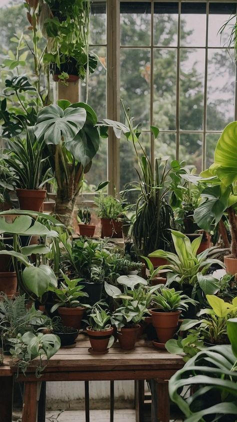 Indoor Jungle Aesthetic, Plant Store Aesthetic, Indoor Plant Aesthetic, House Plants Ideas, Indoor Plants Aesthetic, Houseplants Aesthetic, Front Door Decor Ideas, Plant Vibes, Houseplant Decor