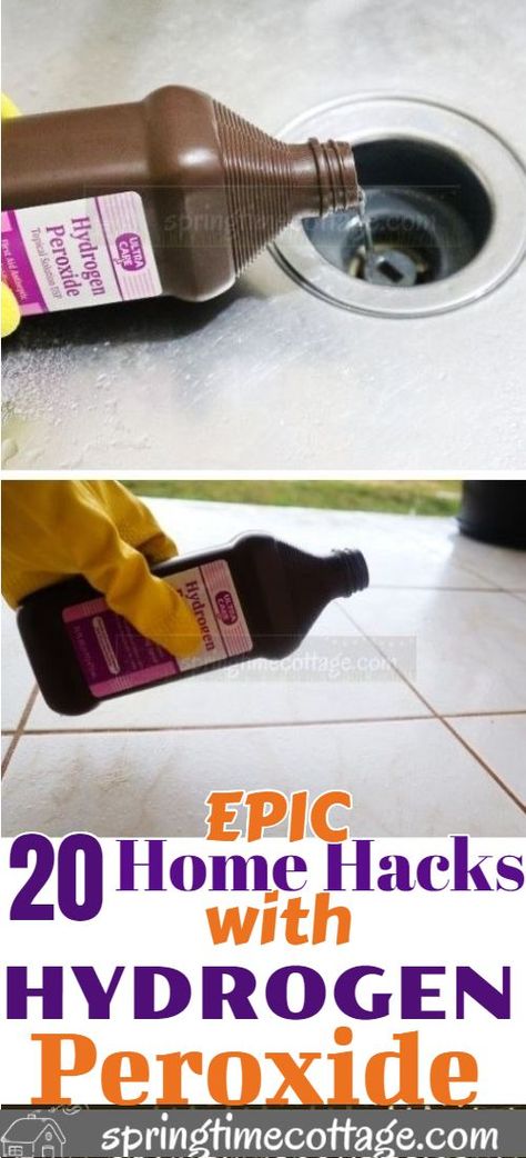 How to clean your home with hydrogen peroxide, #clean #Home #hydrogen #lifehacksforhomeapartments #lifehacksforhomeawesome #lifehacksforhomecleaning #lifehacksforhomedecor #lifehacksforhomediy #lifehacksforhomeextramoney #lifehacksforhomefun #lifehacksforhomehelpfulhints #lifehacksforhomehouseholds #lifehacksforhomehouses #lifehacksforhomekitchens #lifehacksforhomelifehacks... Household Cleaning Tips, Peroxide Uses, Hydrogen Peroxide Uses, Cheap Diy Halloween Decorations, Bathroom Cleaning Hacks, Cleaning Chemicals, Hydrogen Peroxide, Cleaning Schedule, Clean Home