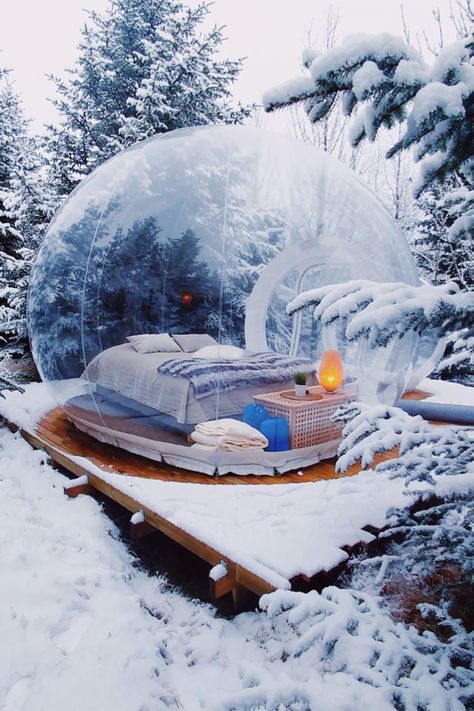 The coolest bubble hotels around the world Aloita Resort, Bubble Tent, W Hotel, Destination Voyage, Vacation Places, Alam Yang Indah, Beautiful Places To Travel, Travel Aesthetic, Dream Vacations