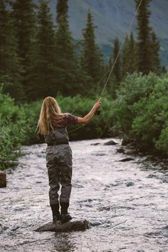 fishing and beautiful babes #BestFlyFishingTips  fishing and beautifu Flyfishing Women, Fly Fishing Girls, Fly Fishing Shirts, Girls Fishing, Trout Fishing Tips, Fishing Waders, Men Fishing, Fishing Photography, Fly Fishing Tips