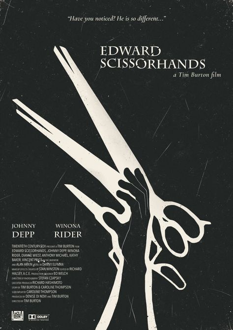 Edward Scissorhands Poster Vintage, Edward Scissorhands Movie Poster, Tim Burton Vintage Poster, Edward Scissorhands Posters, Edward Scissorhands Poster Art, 1990s Posters, Edward Scissorhands Drawing, Edward Scissorhands Aesthetic, Edward Scissorhands Wallpaper