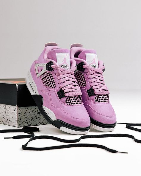 Air Jordan 4 "Orchid" (WMNS) Release Date: October 5th, 2024 Orchid 4s Outfit, Jordan 4 Orchid Outfit, Orchid Jordan 4, Jordan 4s Aesthetic, Jordan 4 Orchid, Jordan 4’s Pink, Jordan 4s Pink, Jordan Retro 4 Outfits, Rosa Jordans