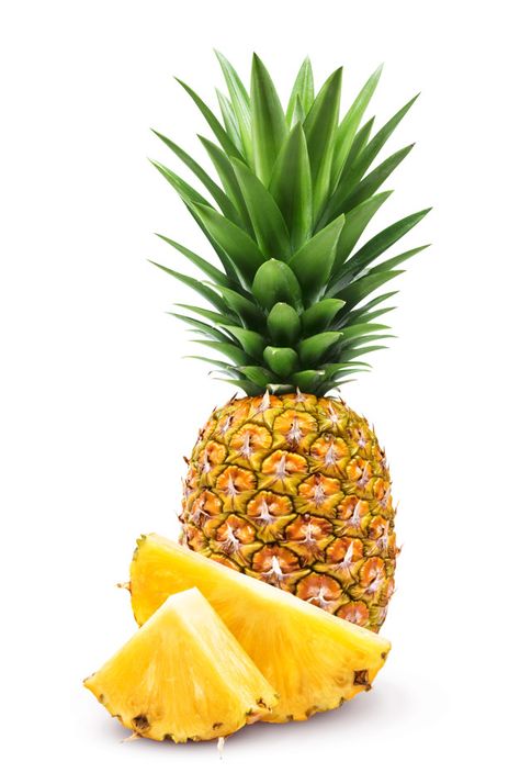 Pineapple isolated on white background Premium Photo | Premium Photo #Freepik #photo #background #food #green #fruit Better Digestion, Swedish Dishes, Fruits Photos, Pregnancy Body, Brown Spots Removal, Fruits Images, Pineapple Fruit, Increase Energy, Fruit Photography