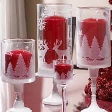 Diy Holiday Candles, Martha Stewart Holiday, Christmas Candles Diy, Candle Projects, Glitter Candles, Christmas Tablescape, Navidad Diy, Holiday Candles, Holiday Centerpieces