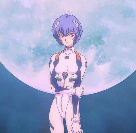 Evangelion Ending, Rei Ayanami Rebuild, Evangelion Art, Fly Me To The Moon, Neon Evangelion, Poster Anime, Rei Ayanami, 캐릭터 드로잉, All That Jazz